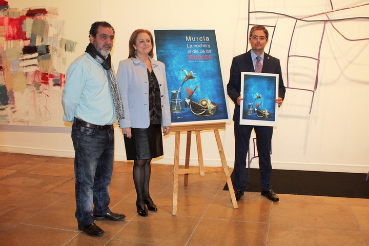 Presentación del cartel 'La Noche y el Día de los Museos de Murcia'
