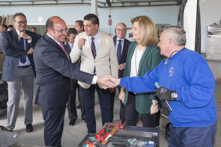 Visita al Centro Especial de Empleo de AIDEMAR (2)