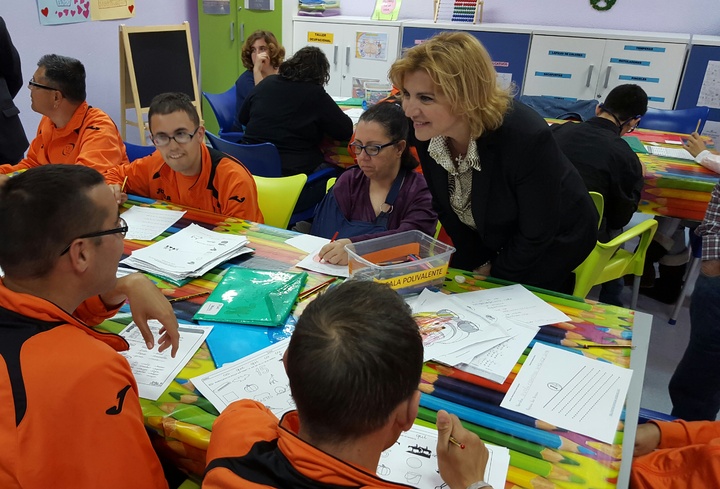 Visita a AIDEMAR, Asociación para la Integración de Discapacitados del Mar Menor, en Torre Pacheco 1