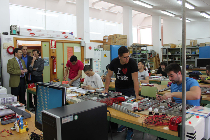Visita al Instituto Miguel Hernández de Alhama de Murcia