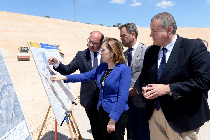 Visita a los trabajos de la autovía Jumilla-Yecla