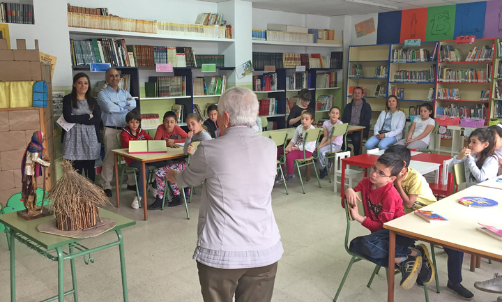 Nueva biblioteca en el colegio público José Martínez Tornel de Patiño (Murcia)