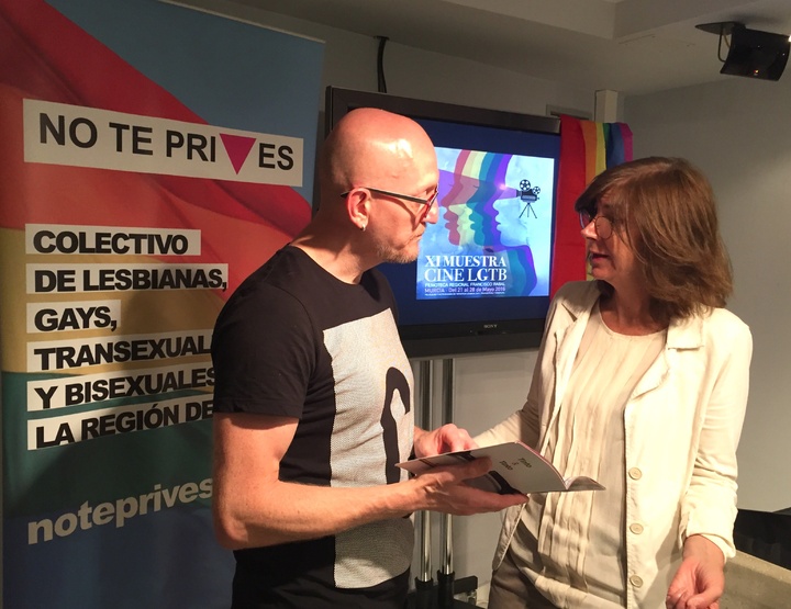 Muestra de cine LGTB, Colectivo de lesbianas, gays, transexuales y bisexuales de la Región