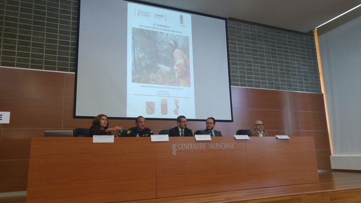 Seminario de lucha contra los incendios Cheste