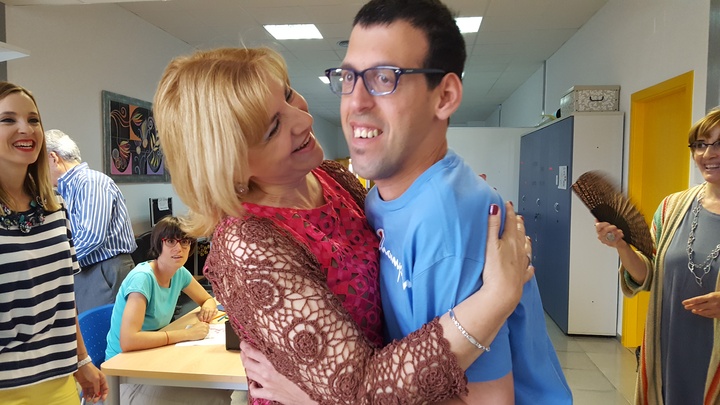 Visita al centro de personas con discapacidad de Assido (Asociación para personas con Síndrome de Down) 2
