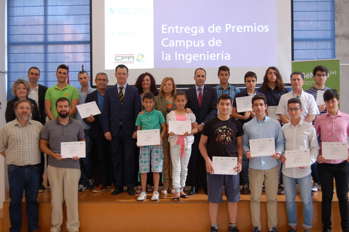 El colegio Los Rosales y el instituto Jiménez de la Espada ganan de los premios del Campus de la Ingeniería UPCT-Fundación Séneca