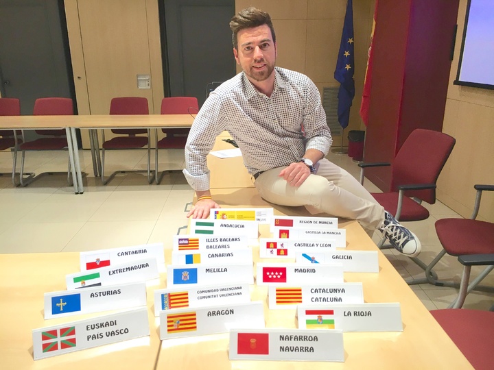 El director general de Juventud de la Región de Murcia y presidente de la Red Española de Albergues Juveniles (REAJ), Francisco Sánchez