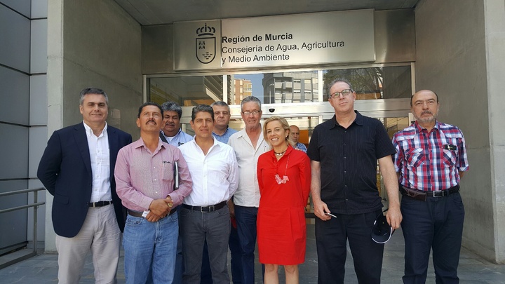Una delegación del Gobierno de México se interesa por la tecnología de modernización de regadíos en la Región