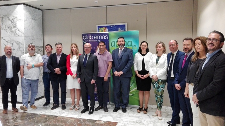 Juan Hernández participa en el Café Ambiental organizado por Aema, Asociación de Empresas de Medio Ambiente de la Región de Murcia