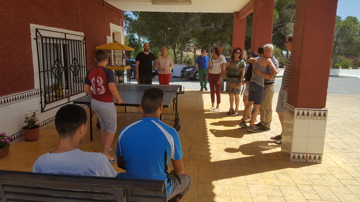 Visita de la consejera de Familia Violante Tomás al centro para menores con medidas de reforma Los Pinos 2