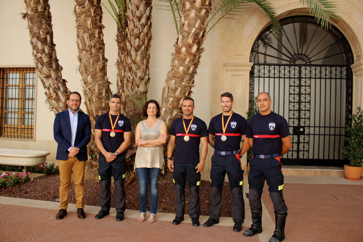 Bomberos del Consorcio de Extinción de Incendios y Salvamento de la Región de Murcia (CEIS) consiguen dos medallas de oro y una plata de en los Juegos Europeos de Policías y Bomberos