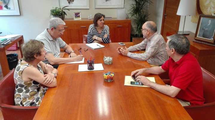 La consejera de Sanidad se reúne con la Sociedad Murciana de Medicina Preventiva y Salud Pública