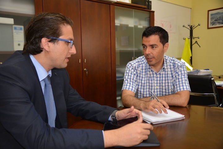 Salvador García-Ayllón se reúne con la UPCT (Universidad Politécnica de Cartagena) para tratar sobre las líneas de autobús que dan acceso a la universidad