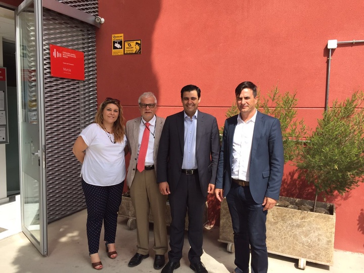 El director del SEF y el gerente de la Fundación Laboral de la Construcción analizan nuevos proyectos formativos para el sector