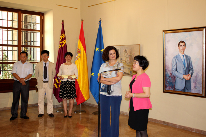Visita de la delegación china de Nanning