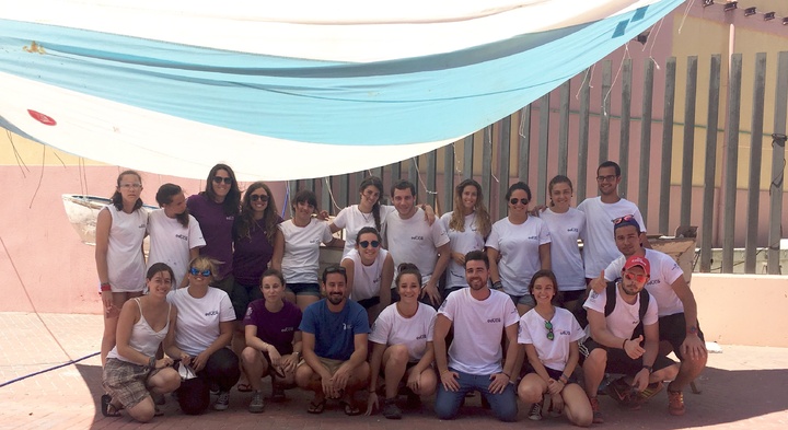 Jóvenes de diferentes comunidades participan en un campo de trabajo para la recuperación del patrimonio de Cartagena. II