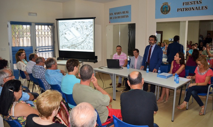 Reunión con los vecinos y comerciantes del barrio de Santa Quiteria y La Virgen de las Huertas de Lorca