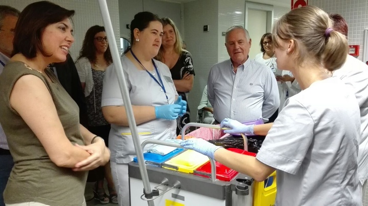 Alumnos de Fundown se forman en el hospital Los Arcos del Mar Menor