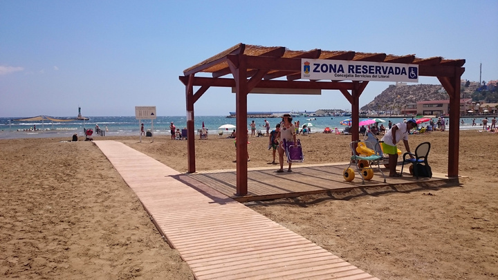 Equipamientos accesibles en playas