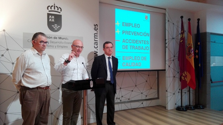 Presentación de las medidas contra los accidentes laborales