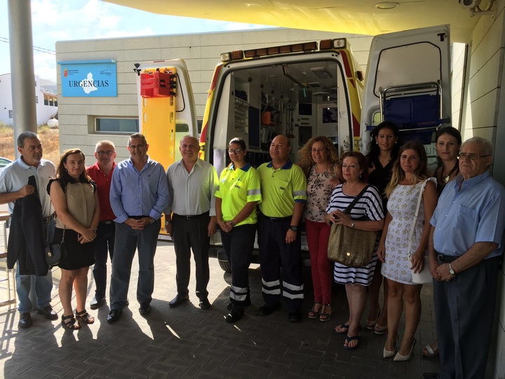 Visita al SUAP,  Servicio de Urgencias de Atención Primaria, de La Unión