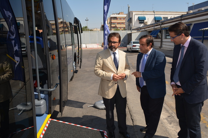 Modernización de la flota de autobuses de la línea que une Cartagena y La Manga
