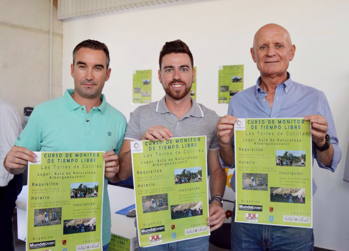 Presentación del curso de monitor de tiempo libre en Las Torres de Cotillas