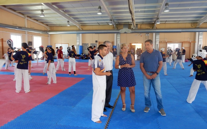 Visita Noelia Arroyo-Centro de Tecnificación Deportiva 'CAR Infanta Cristina' (I)