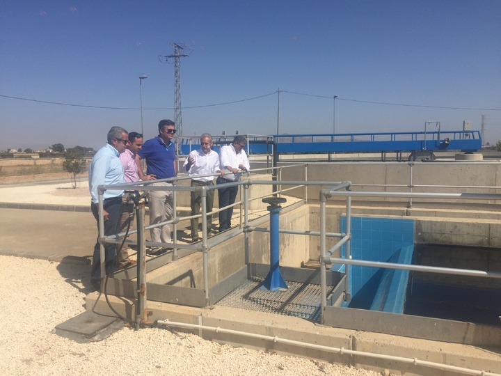 Visita a la EDAR (Estación depuradora de aguas residuales) de Los Alcázares, que no vierte a cauce público 1
