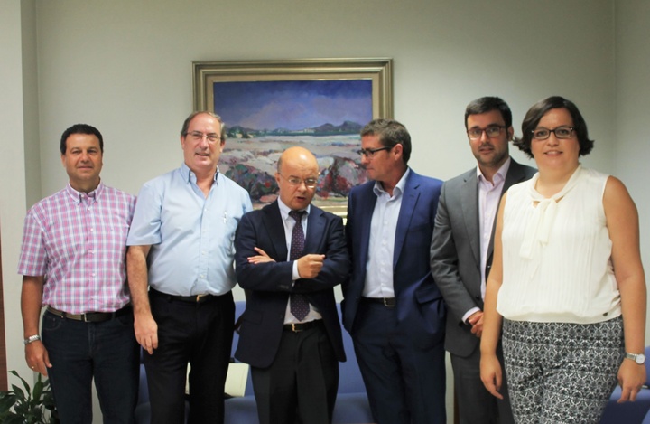Reunión del consejero de Hacienda con el Colegio Oficial de Gestores Administrativos de la Región de Murcia