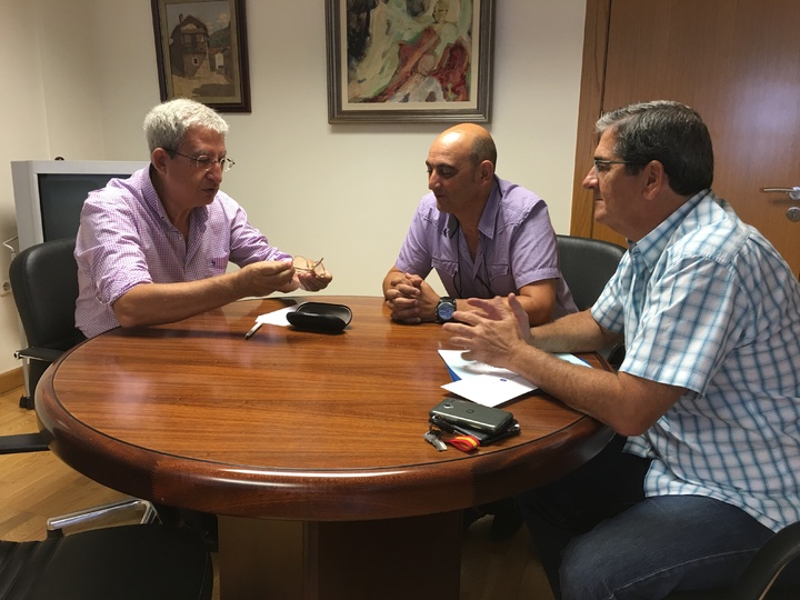 Reunión del director general de Salud Pública con Azul en Acción