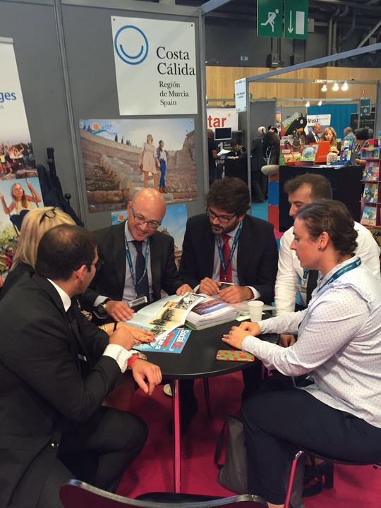 Presencia de la Región de Murcia en el Salón Profesional del Turismo y de Viajes de París, 'IFTM Top Resa'