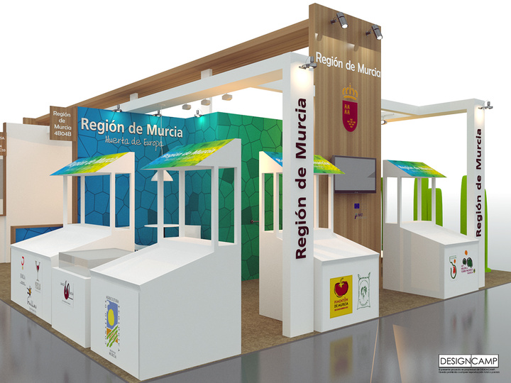 Stand de la Región de Murcia en Fruit Attraction