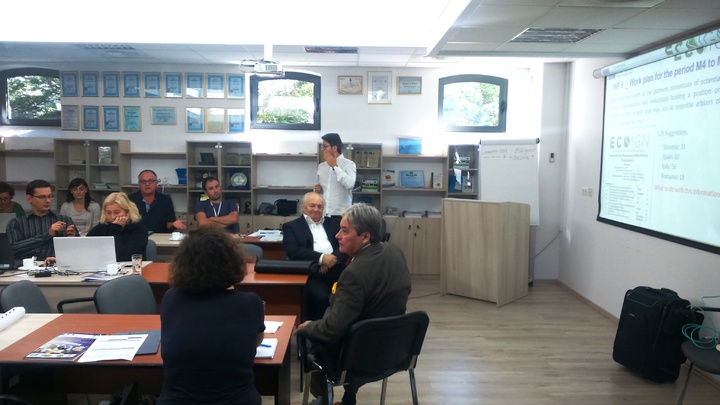 Reunión en Bucarest de 'Ecosign'