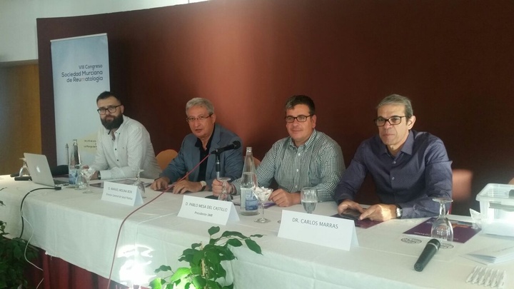 VIII Congreso de la Sociedad Científica de Reumatología en Cartagena