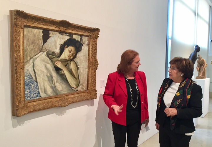 Nueva obra de Andrés Conejo en el Mubam, Museo de Bellas Artes de Murcia