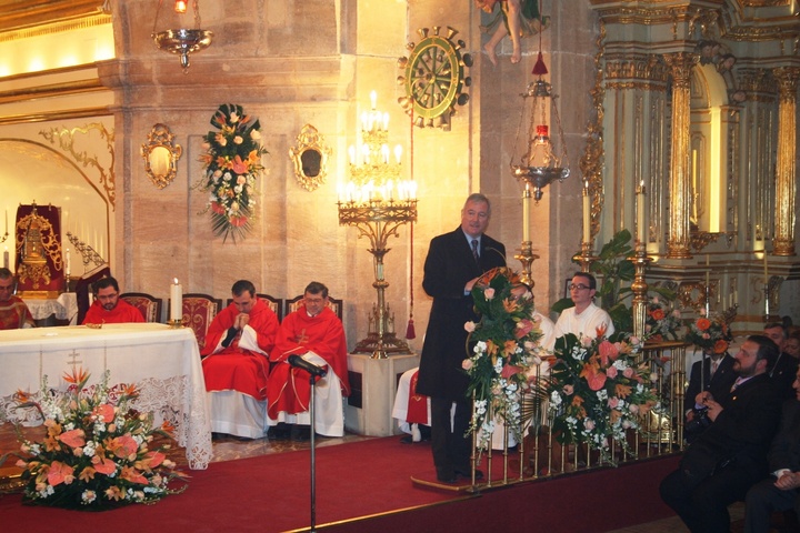 Celebración de la obtención del título de basílica en el Santuario de la Vera Cruz