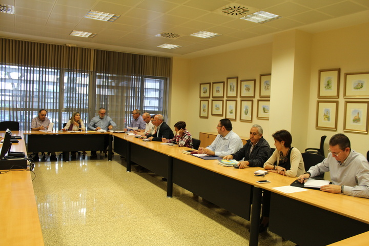 La directora general de Fondos Agarios, Carmen García Frago, informa sobre la tramitación de las ayudas a las zonas de montaña