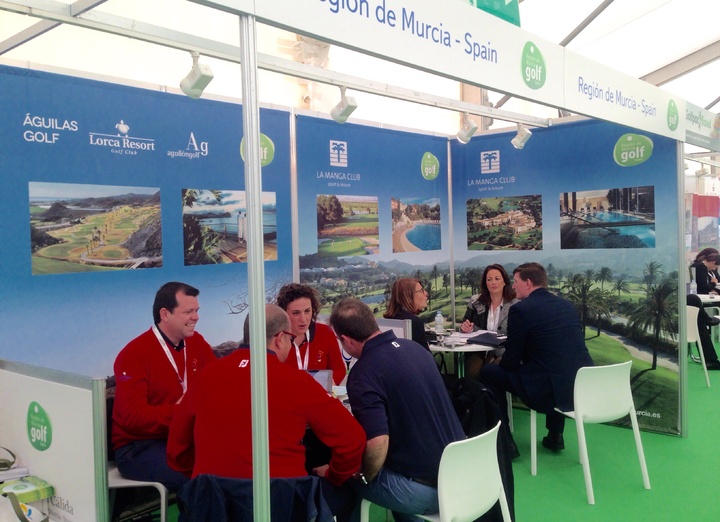 La Región muestra en Mallorca su oferta de turismo de golf en la feria internacional 'Golf Travel Market'