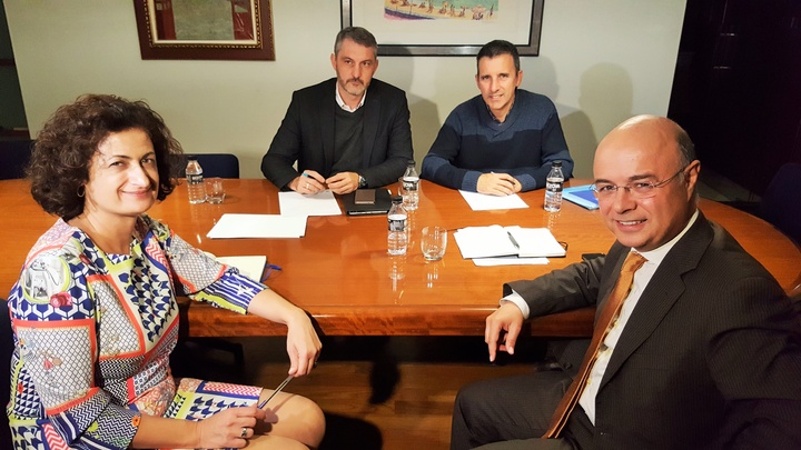 Reunión con Podemos sobre anteproyecto de Ley de Presupuestos para 2017