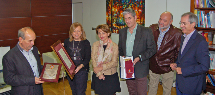 Sánchez-Mora recibe al equipo directivo y a los representantes de la comunidad educativa del Instituto de Enseñanza Secundaria Alfonso X 'El Sabio' de Murcia