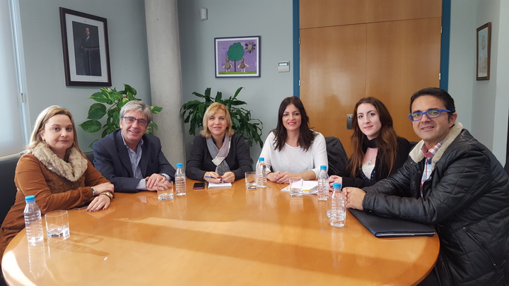 Reunión con la nueva presidenta del Colegio Oficial de Trabajo Social de la Región de Murcia y su Junta Directiva