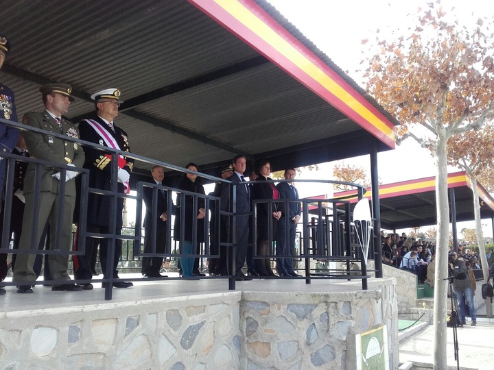 Acto militar del regimiento de paracaidistas (1)