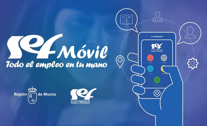 Aplicación móvil del SEF, Servicio Regional de Empleo y Formación