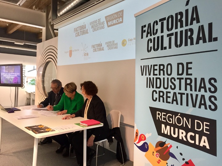 Presentación de Factoría Cultural Región de Murcia
