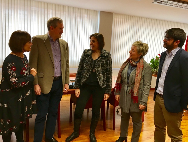 Sanidad recibe a la nueva directiva de SOMUPAR