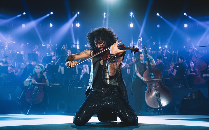 Imagen del violinista Ara Malikian