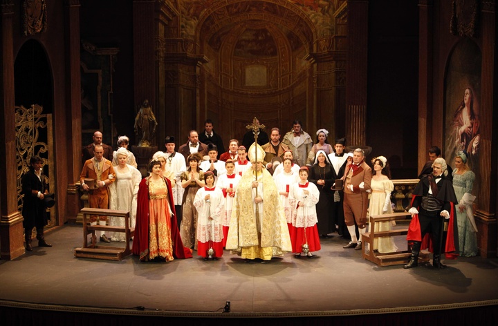 Representación de 'Tosca', de Puccini