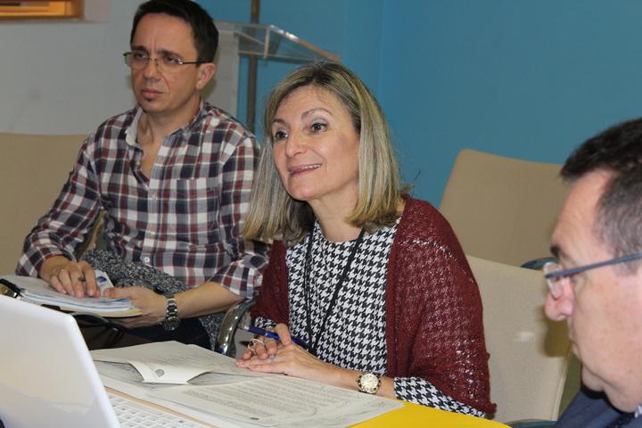 La directora general Carmen García Frago durante una de sus intervenciones