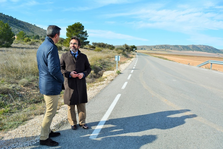 Visita a la carretera RM-404 (Yecla-Fuente Álamo)